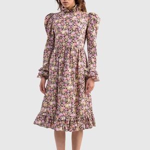 NWT Batsheva Floral Dress